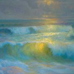 Peter Adams' painting, "Force of Light" was exhibited at "On Location in Malibu 2006 by the California Art Club" Exhibition