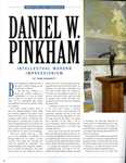 Daniel W. Pinkham Featured in Western Art Collector Magazine March 2013 Issue