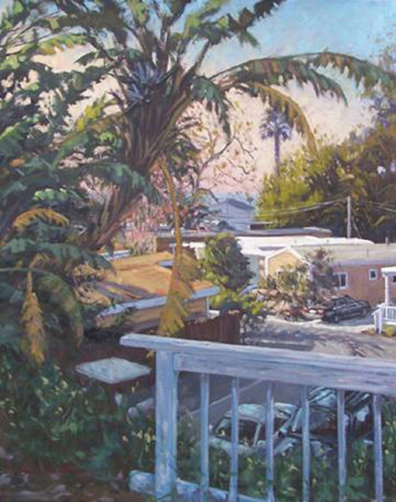 American Legacy Fine Arts presents "Double Wides in Paradise" a painting by Scott W. Prior.