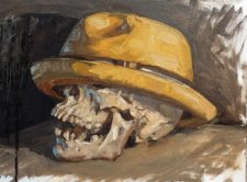 American Legacy Fine Arts presents "My Favorite Hat" a painting by Scott W. Prior.