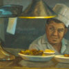 American Legacy Fine Arts presents "Another Order, Dinah’s" a painting by Tony Peters.