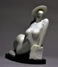 American Legacy Fine Arts presents "L'Estate" a sculpture by Béla Bácsi.