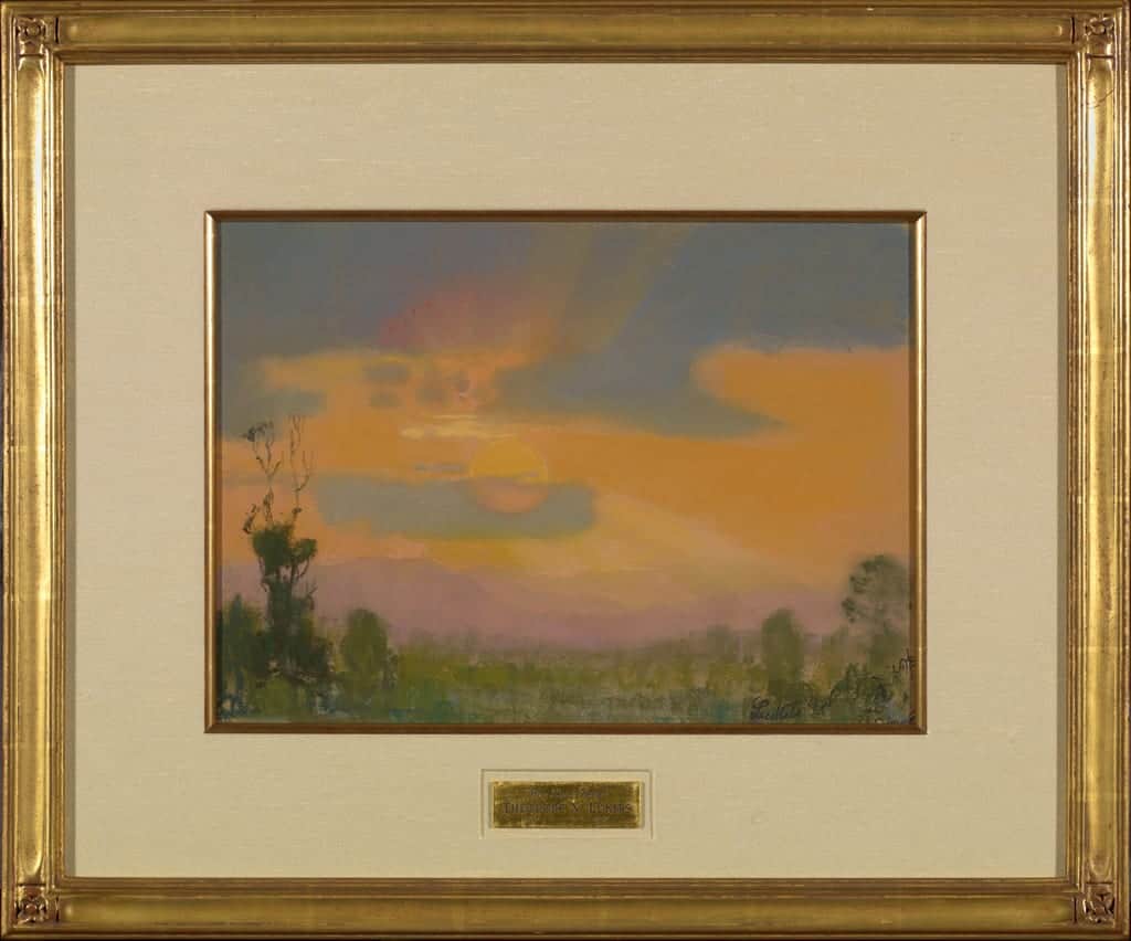 American Legacy Fine Arts presents, "The Last Rays" a painting by Theodore N. Lukits.