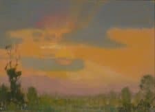 American Legacy Fine Arts presents, "The Last Rays" a painting by Theodore N. Lukits.