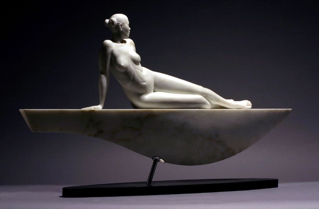 American Legacy Fine Arts presents "Vessel" a sculpture by Béla Bácsi.