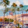 American Legacy Fine Arts presents "From the Balcony" a painting by George Gallo.