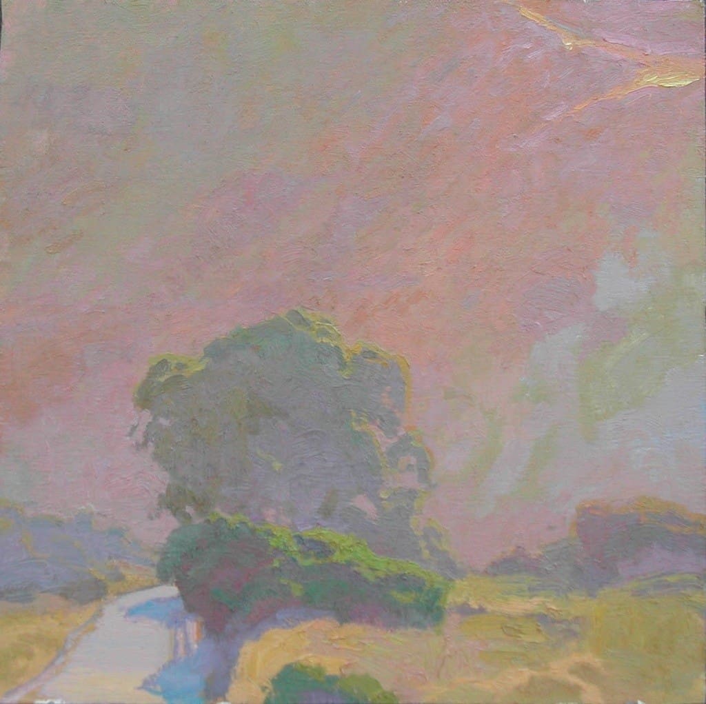 American Legacy Fine Arts presents "Morning Haze" a painting by Daniel W. Pinkham.