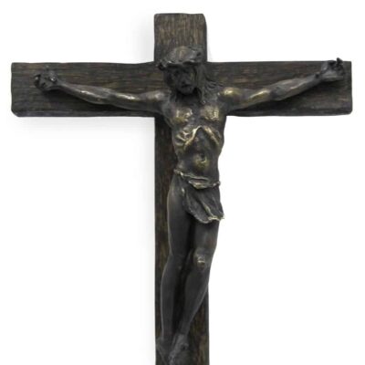 American Legacy Fine Arts presents "Crucifix" a sculpture by Christopher Slatoff.