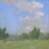 American Legacy Fine Arts presents "Billowing over the Greens" a painting by Jennifer Moses.