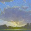 American Legacy Fine Arts presents "Evening Light" a painting by Jennifer Moses.