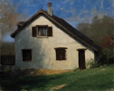 American Legacy Fine Arts presents "French Country Cottage" a painting by Jeremy Liping.