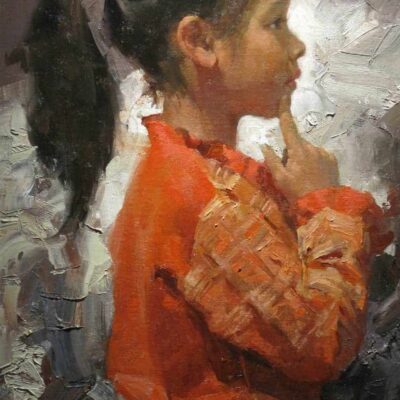 American Legacy Fine Arts presents "The Innocence" a painting by Mian Situ.