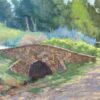American Legacy Fine Arts presents "Little Stone Bridge" a painting by Stephen Mirich.