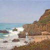 American Legacy Fine Arts presents "El Matador Beach 1" a painting by Alexander V. Orlov.