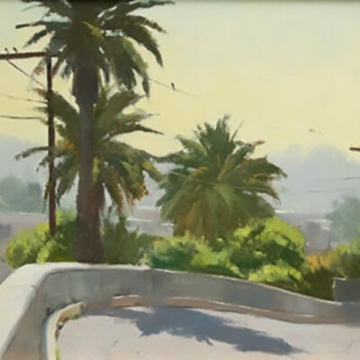 American Legacy Fine Arts presents " Above the River" a painting by Frank Serrano.