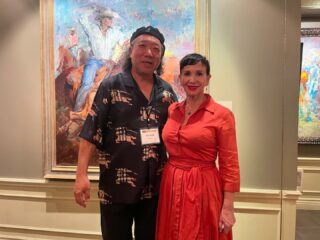 Just installed! Jove Wang”s newest exhibition “Spirit of the American West” opening at American Legacy Fine arts this Friday. Gallery director Elaine Adams comments about the artwork: “Through his art, Wang conveys not only the physical attributes of the landscapes, but also the spirit of adventure, resilience, and freedom that defines the American West.” Preview appointments are available by appointment. The exhibition continues through November 16.
.
.
.
#jovewangart #westernart #artexhibitions #pleinairpainting #pleinairartist
#contemporarytraditionalart #traditionalrealism #outdoorpainting #rodeoart #cowboy
#pasadenaartist #outdoorpainter
#classicart #westernartca