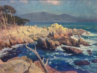 ✨Exhibition Now Live!
Mastering the Mood: Atmospheric Emotion
April 24 - June 6
Mian Situ's "Sunlit Coastline; Monterey Peninsula" is one of many expressive artworks featured in our upcoming group exhibition, Mastering the Mood: Atmospheric Emotion. We invite you to preview the newly unveiled exhibition before it opens to the public through our Linktree!
From the quiet poetry of mist-covered mornings to the dramatic interplay of dusk light and shadow, Mastering the Mood: Atmospheric Emotion invites viewers to experience artwork not merely as places or things, but as profound emotional states.
This exhibition brings together a curated selection of works by leading contemporary artists who explore the emotional resonance found in nature’s most evocative moments.
Painting by Mian Situ
"Sunlit Coastline; Monterey Peninsula"
Oil on linen, 20" x 26"
#fineartexhibition #featuredartist #masteringthemood #atmosphericlandscape #pleinairart