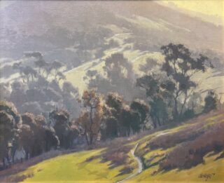 🌄Make sure to experience Mastering the Mood!

Mastering the Mood: Atmospheric Emotion
On View through June 6 at American Legacy Fine Arts.

📍 Private appointments available
✨ View the exhibition online through the Linktree in our bio

Presenting "Winter Haze" by Michael Obermeyer - an evocative oil painting on panel, measuring 15” x 18”

"When the fog and haze roll in, it's a great opportunity for me to get out and work on values over color. This view of the local hills and eucalyptus trees gave me more than enough of the value changes and atmosphere I was seeking."
—Michael Obermeyer

#FineArtExhibition #PasadenaArt #MasteringTheMood #FeaturedArtist #AtmosphericLandscape