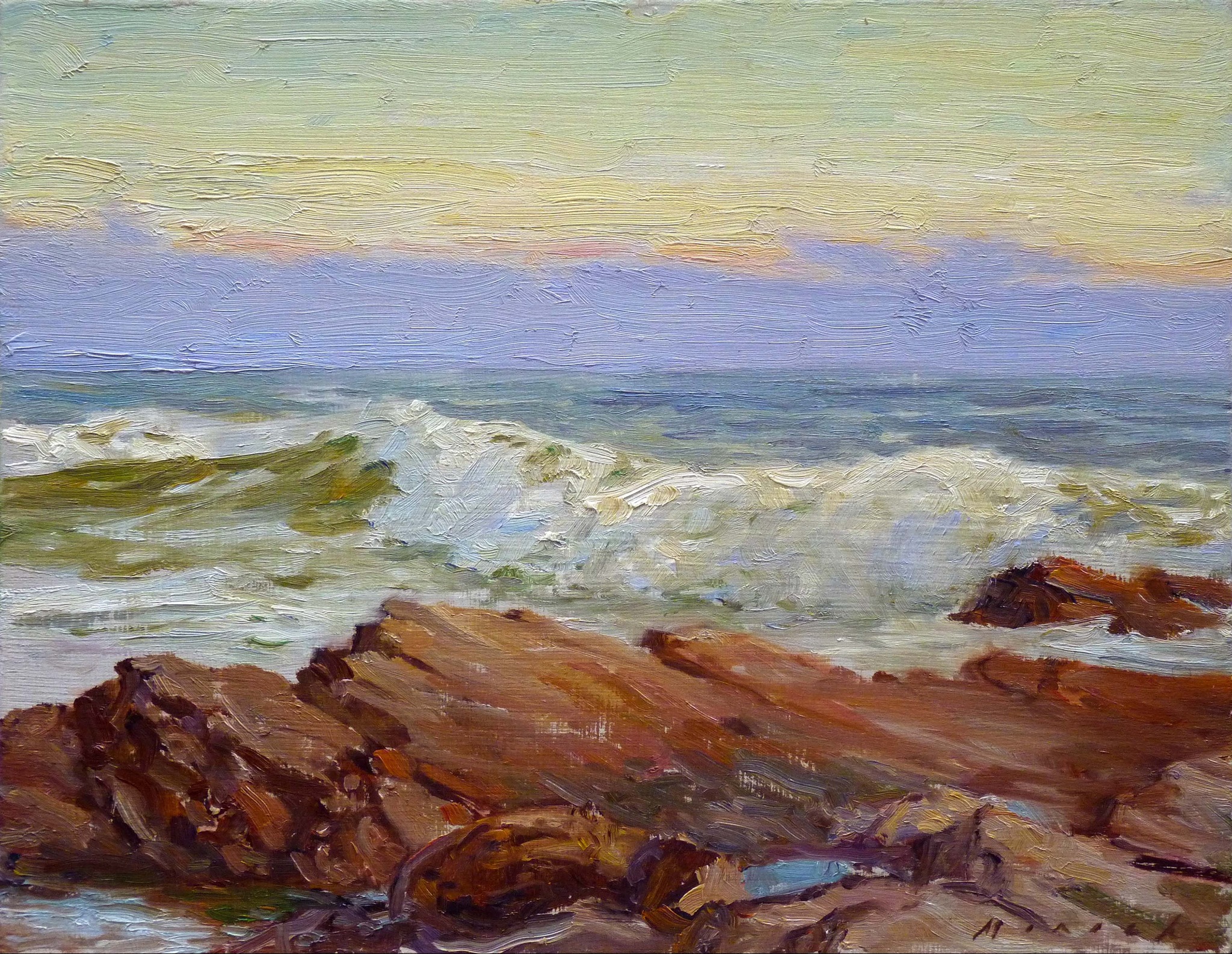 We are proud to announce that Gallery Artist Stephen Mirich will be presenting a solo exhibition at the Palos Verdes Art Center, titled "Stand By Me". The opening reception is Saturday, September 12, from 6 to 9 p.m., and continues through November 14.

Featuring more than 50 paintings, this retrospective celebrates Mirich’s distinguished career spanning more than six decades. 

"The ocean is always changing. I am drawn to those moments when the movement of the sea, the light, and the wind come together for just a brief moment before they are gone." — Stephen Mirich

Painting by Stephen Mirich
"End of the Day at Royal Palms"
Oil on panel, 11" x 14"

Read more about "Stand By Me" and explore Stephen Mirich's artwork currently available at ALFA through the links in our Linktree.

#CaliforniaArt #StephenMirich #SoloExhibition #SeascapePainting #RoyalPalms