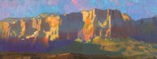 Peter Adams - Desert Radiance;VermillionCliffs, Oil on panel 30" x 40"