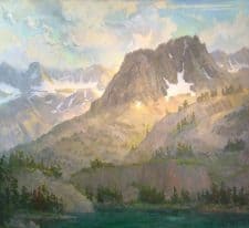 American Legacy Fine Arts presents "Sierra Grandeur" a painting by Peter Adams.