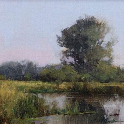 American Legacy Fine Arts presents "Montana Wetlands" a painting by Bill Anton.