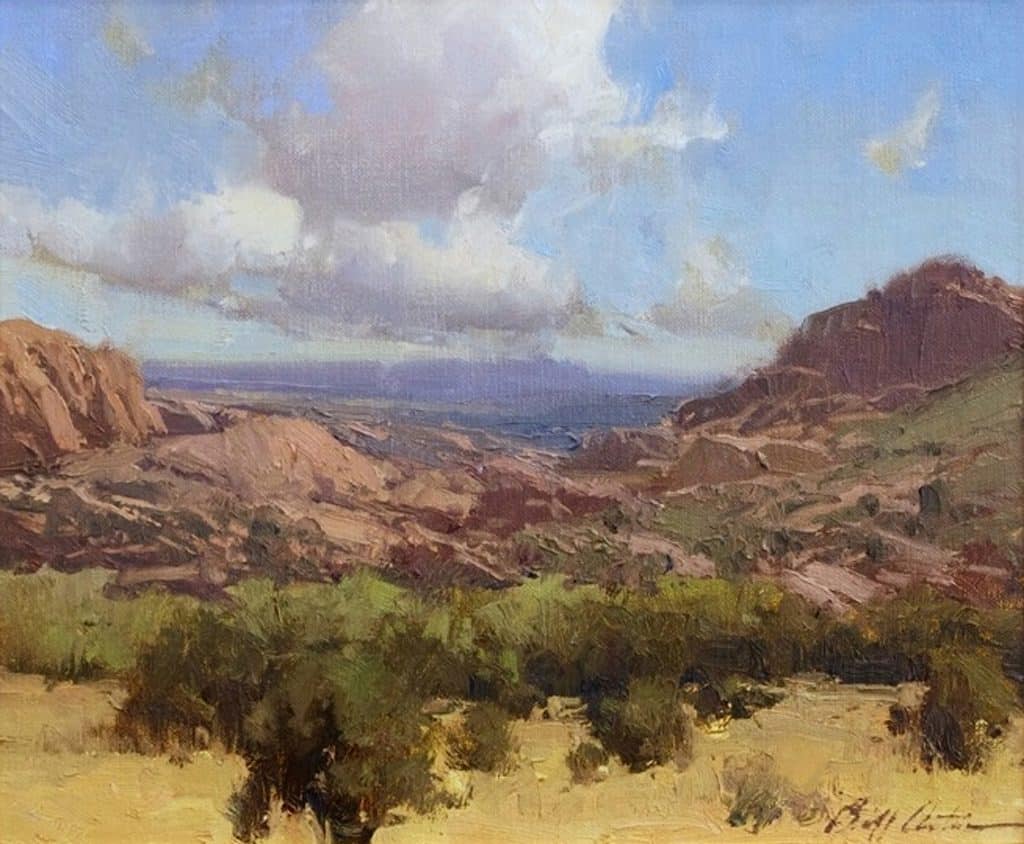 American Legacy Fine Arts presents "Prescott Afternoon" a painting by Bill Anton
