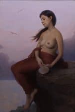 American Legacy Fine Arts presents "Siren Song" a painting by Adrian Gottlieb.