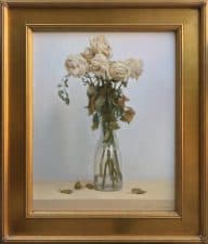 American Legacy Fine Arts presents "Dead Roses" a painting by Kate Sammons.