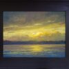 American Legacy Fine Arts presents "Lake Washington Two" a painting by Tony Peters.