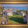 American Legacy Fine Arts presents " Incoming Fog at Stonington" a painting by Ray Roberts.