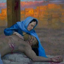 Peter Adams: Inspiration from the Fourteen Stations of the Cross and Sacred Themes