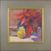 American Legacy Fine Arts presents "Cool Winter in Red and Gold" a painting by Christopher Cook.