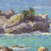 American Legacy Fine Arts presents "Big Sur Cove" a painting by Jim McVicker.