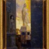 American Legacy Fine Arts presents "Il Passaggio; Sant'Andrea della Vale, Rome" a painting by Peter Adams.
