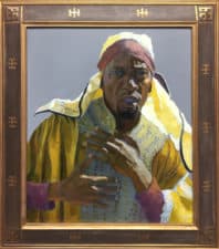 American Legacy Fine Arts presents "Study for the 5th Station of the Cross" a painting by Peter Adams.