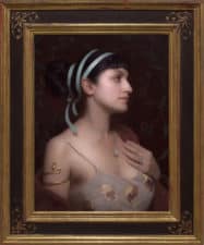 American Legacy Fine Arts presents "Azure" a painting by Adrian Gottlieb.