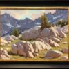 American Legacy Fine Arts presents "White Granite County" a painting by Jean LeGassick.