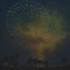 American Legacy Fine Arts presents "Aerial Celebration in Blue" a painting by Jennifer Moses.