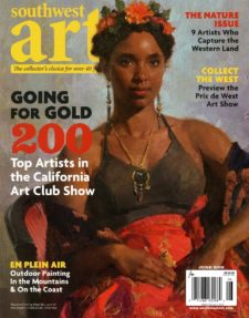American Legacy Fine Arts presents Mian Situ on the cover of Southwest Art Magazine, June 2018.