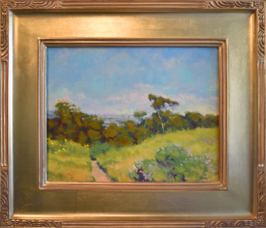 American Legacy Fine Arts presents 'A Breezy Day on Chandler Preserve" a painting by Richard Humphrey.