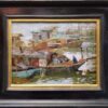 American Legacy Fine Arts presents “Boats of Kaiping” a painting by Aimee Erickson.