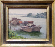 American Legacy Fine Arts presents "Home Sweet Home" a painting by John Budicin.
