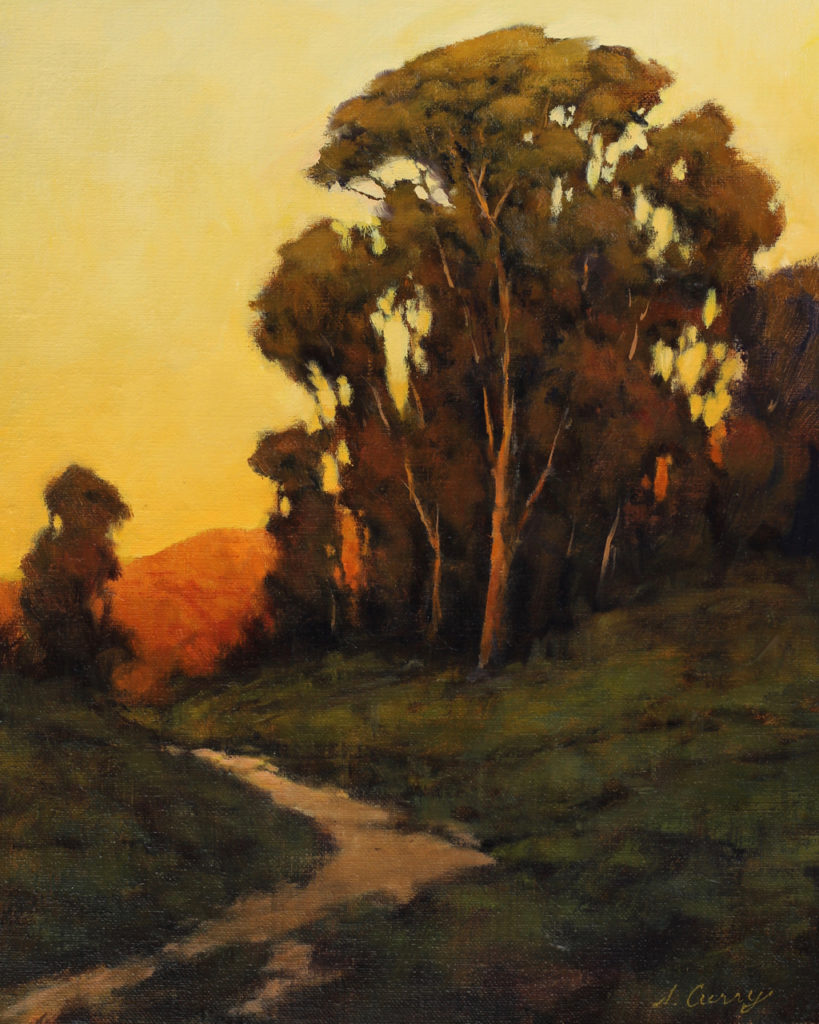 American Legacy Fine Arts presents "Natures Toll Road" a painting by Steve Curry.
