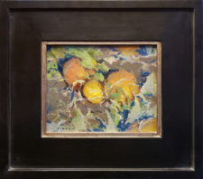 American Legacy Fine Arts presents "Fall Ornamentals" a painting by David Dibble.