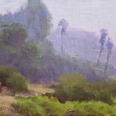 American Legacy Fine Arts presents "Path Along the Bluffs" a painting by Jean LeGassick.