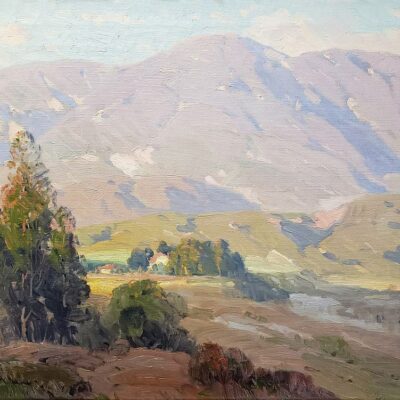 American Legacy Fine Arts presents "Near La Canada" a painting by Hansen Duvall Puthuff.
