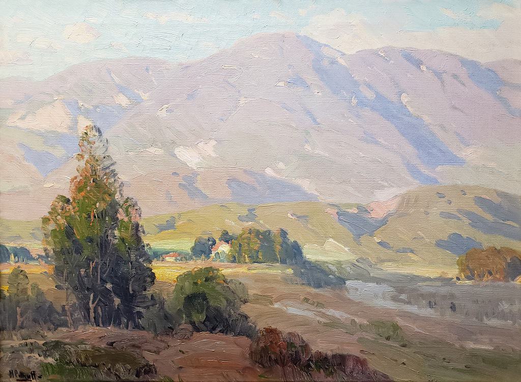 American Legacy Fine Arts presents "Near La Canada" a painting by Hansen Duvall Puthuff.