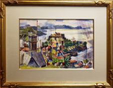 American Legacy Fine Arts presents "Port" a painting by Phillip Herschel Paradise.