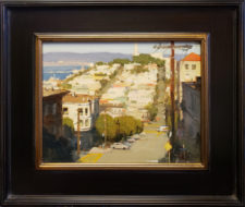 American Legacy Fine Arts presents "Filbert & Levenworth" a painting by Brian Blood.